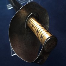 British c1889 Lead Cutter Cutlass for Sword Exercise, with Brass Grip 10